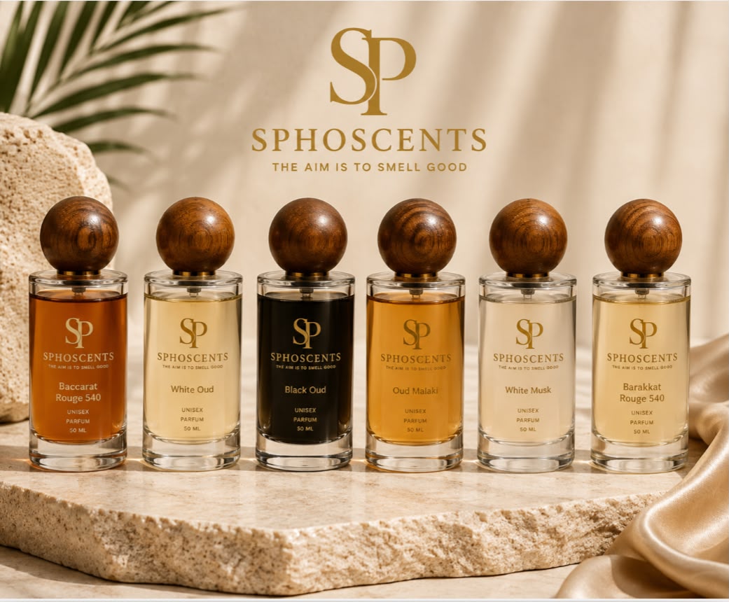 SPHOSCENTS luxury perfume bottles collection